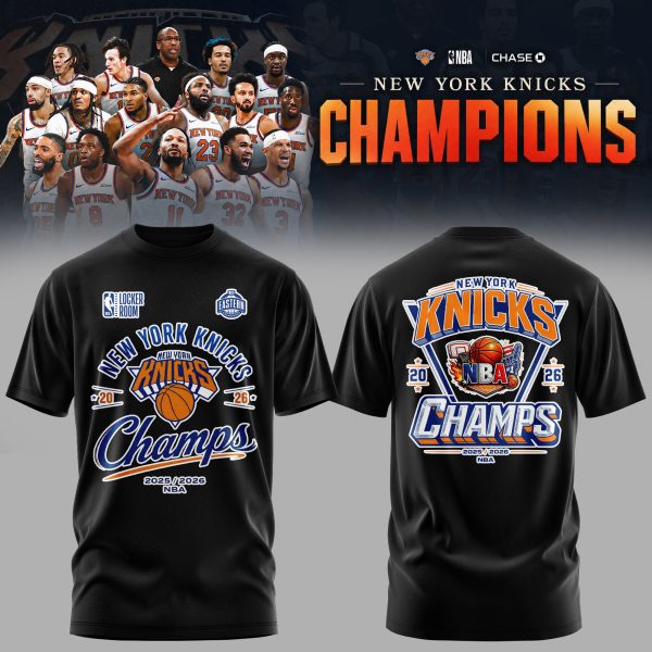 New York Knicks Champs 2025/2026 NBA T-Shirt