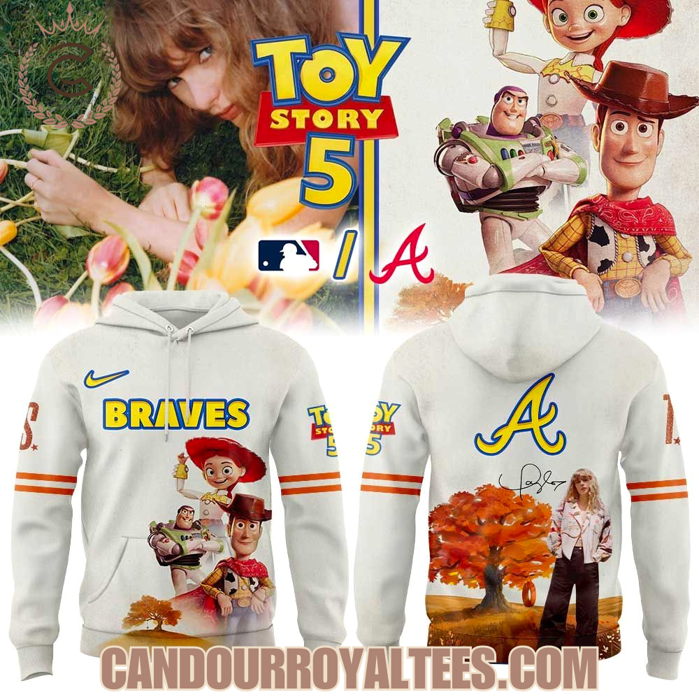 Atlanta Braves x Taylor Swift x Toy Story 5 Hoodie Atlanta Braves x Taylor Swift x Toy Story 5 Hoodie