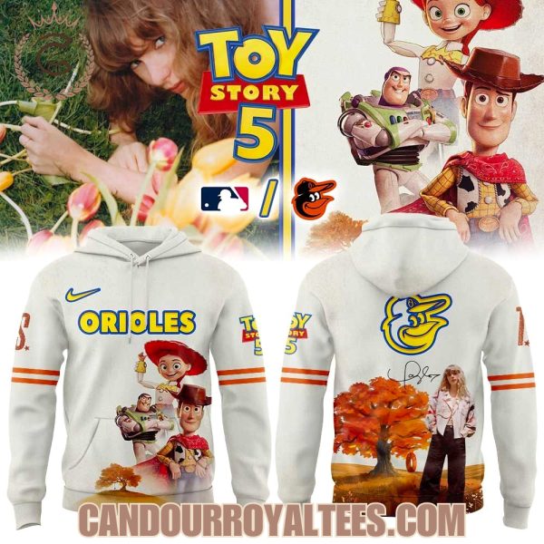 Baltimore Orioles x Taylor Swift x Toy Story 5 Hoodie