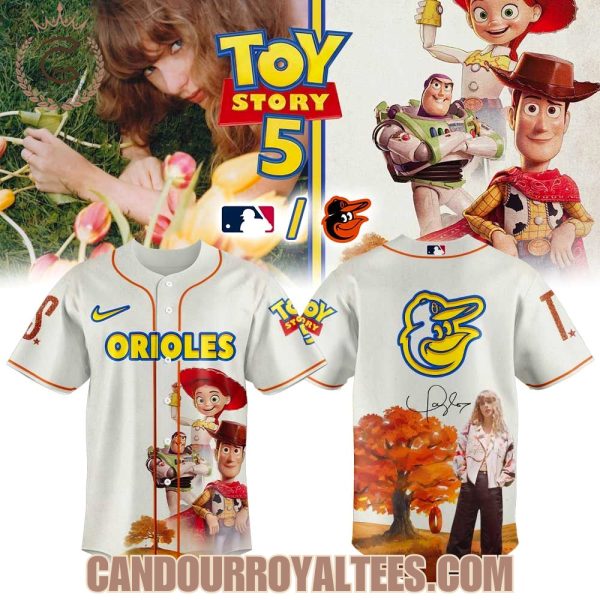 Baltimore Orioles x Taylor Swift x Toy Story 5 Jersey