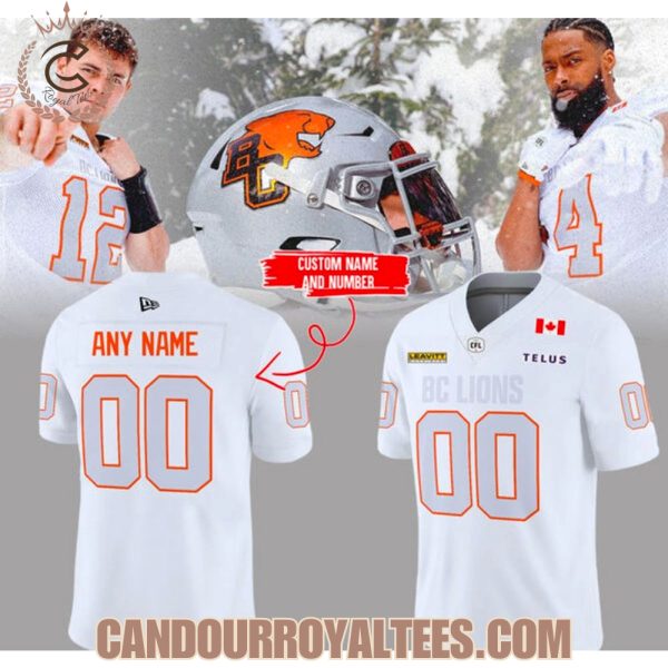 BC Lions Pacific Frost Football Jersey