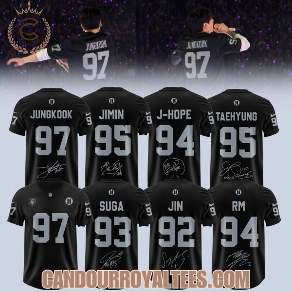 BTS x Raiders 2026 Edition Football Jersey
