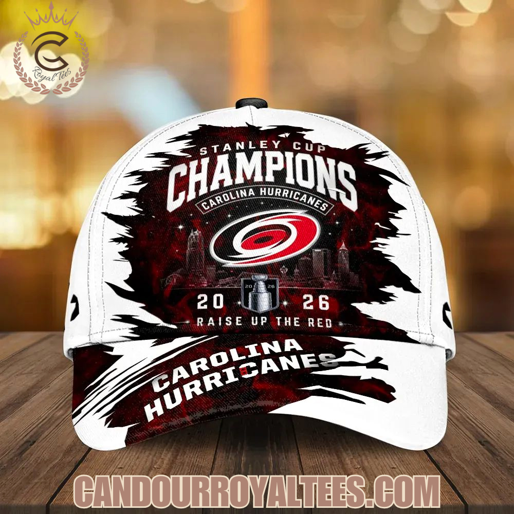 Carolina Hurricanes 2026 Stanley Cup Champions Cap Carolina Hurricanes 2026 Stanley Cup Champions Cap