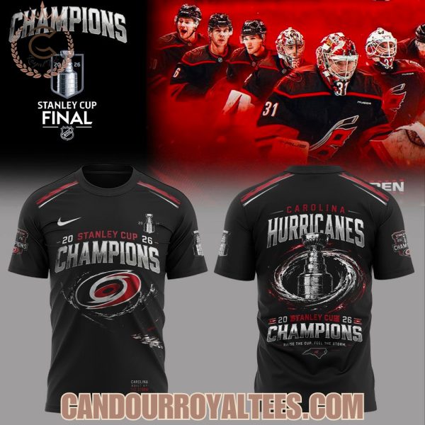 Carolina Hurricanes 2026 Stanley Cup Champions Tshirt, Hoodie