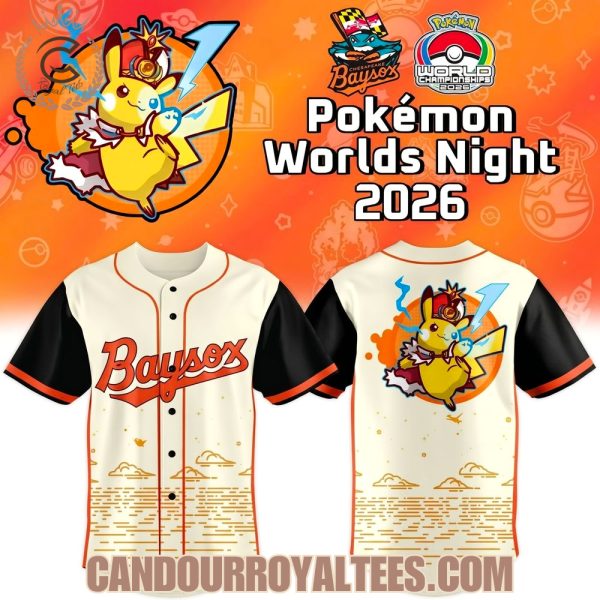 Chesapeake Baysox Pokemon Worlds Night 2026 Jersey
