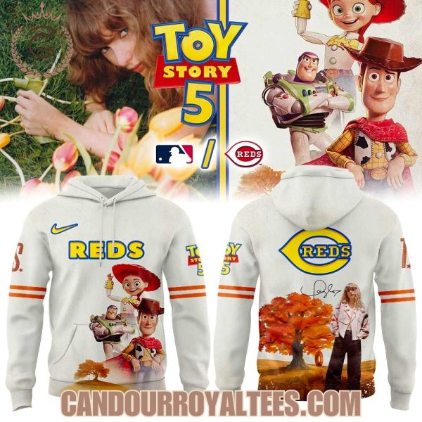 Cincinnati Reds x Taylor Swift x Toy Story 5 Hoodie