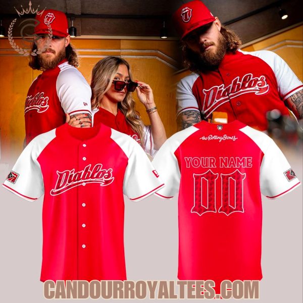 Club Diablos Rojos del México Los grandes con los grandes IT’S ONLY ROCK ‘N’ ROLL Jersey