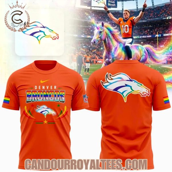 Denver Broncos 2026 Pride Orange T-shirt, Hoodie