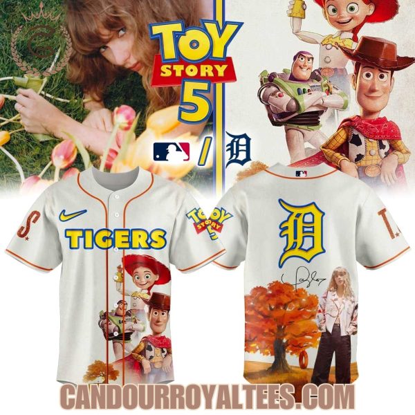 Detroit Tigers x Taylor Swift x Toy Story 5 Jersey