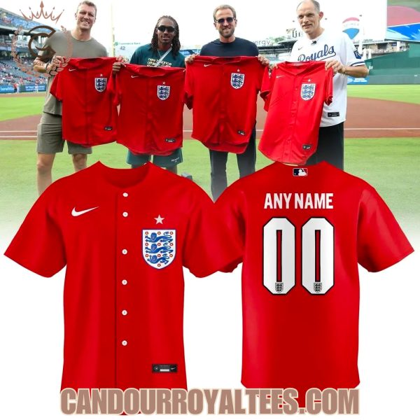 England national football team Baseball Jersey
