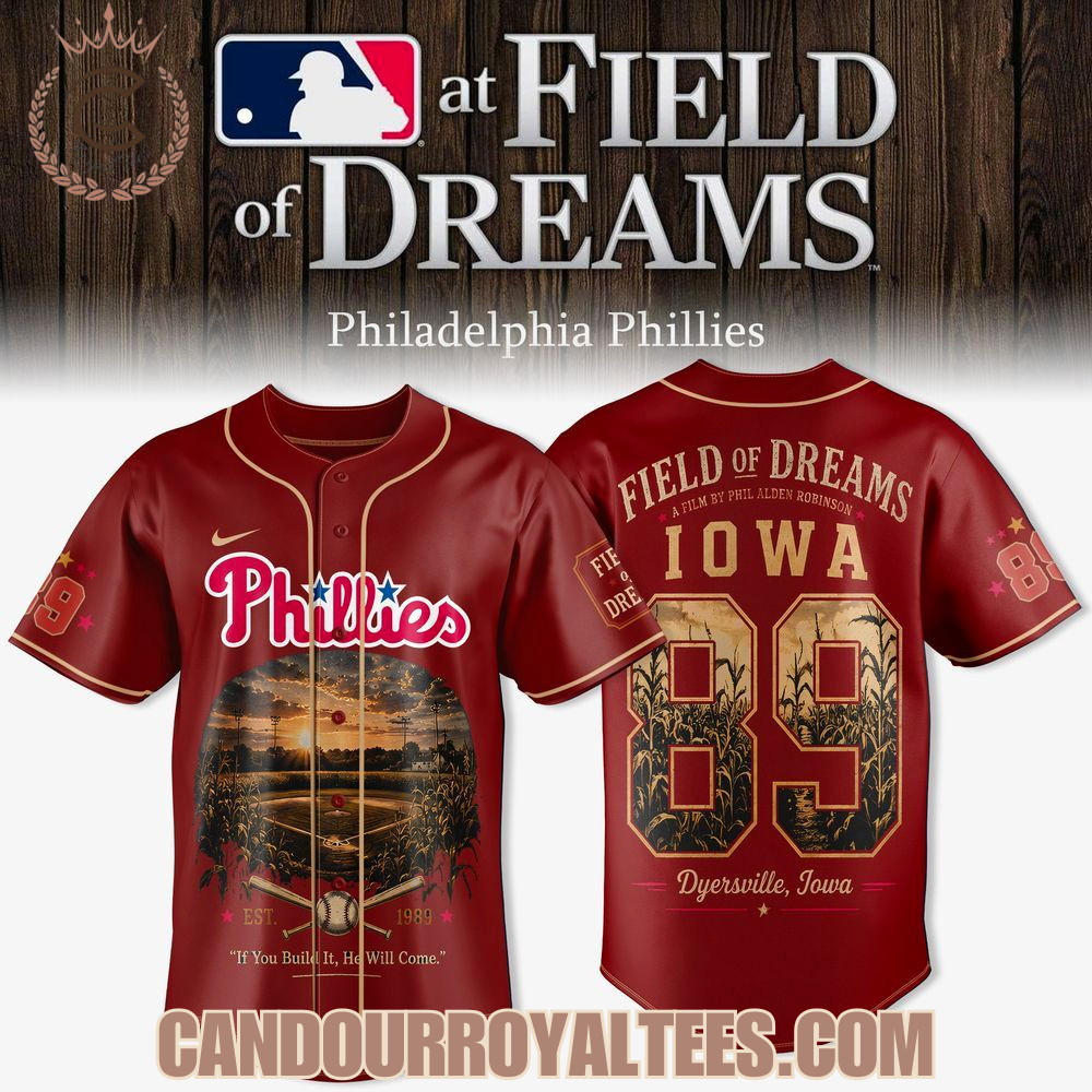 Field Of Dreams x Philadelphia Phillies Jersey Field Of Dreams x Philadelphia Phillies Jersey