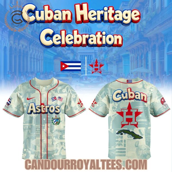 Houston Astros Cuban Heritage Celebration 2026 Jersey