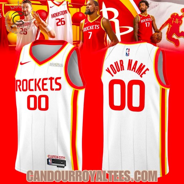 Houston Rockets Clutch City Jersey – White