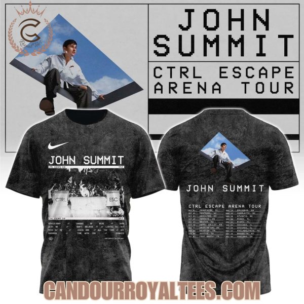 John Summit CTRL Escape Tour 2026 Tshirt, Hoodie