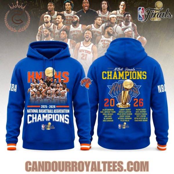 Knicks 2025 – 2026 NBA Champions Hoodie