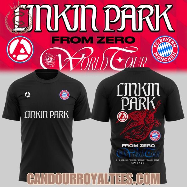 Linkin Park From Zero World Tour x FC Bayern Tshirt, Hoodie
