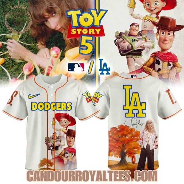 Los Angeles Dodgers x Taylor Swift x Toy Story 5 Jersey