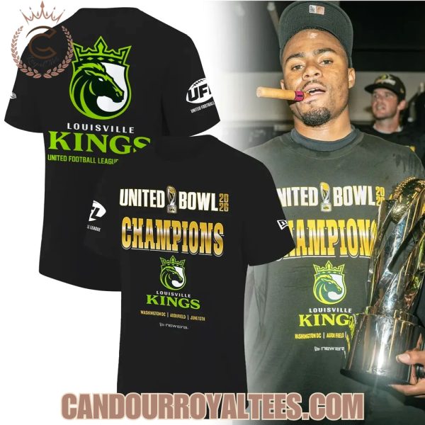 Louisville Kings UFL Champions 2026 T-Shirt