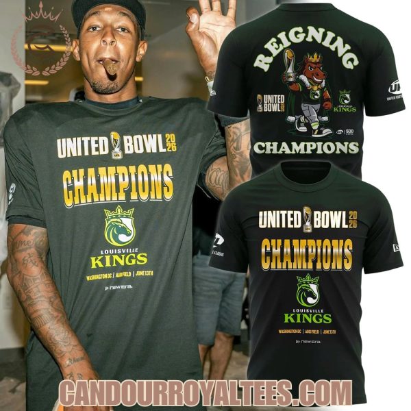Louisville Kings UFL Champions United Bowl 2026 Tshirt