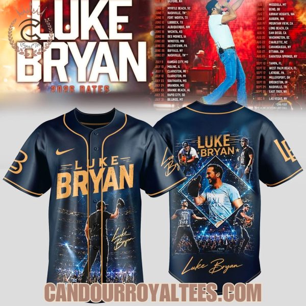 Luke Bryan 2026 Tour Jersey