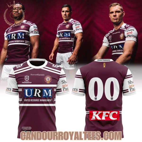 Manly Warringah Sea Eagles The 2026 Heritage Jersey celebrates the club’s 80th year Shirt