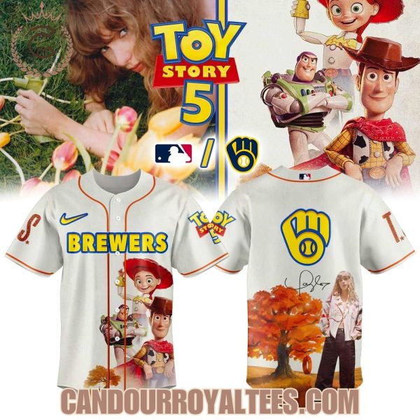 Milwaukee Brewers x Taylor Swift x Toy Story 5 Jersey