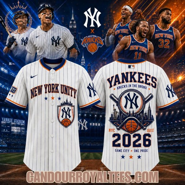 New York: Knicks x Yankees Forever Welcome Champions Jersey