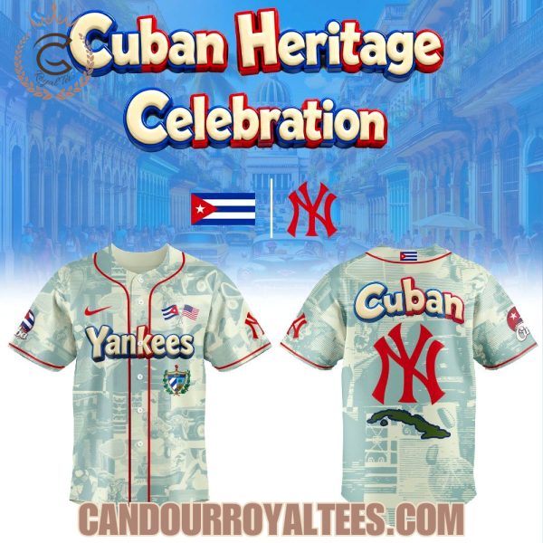 New York Yankees Cuban Heritage Celebration 2026 Jersey