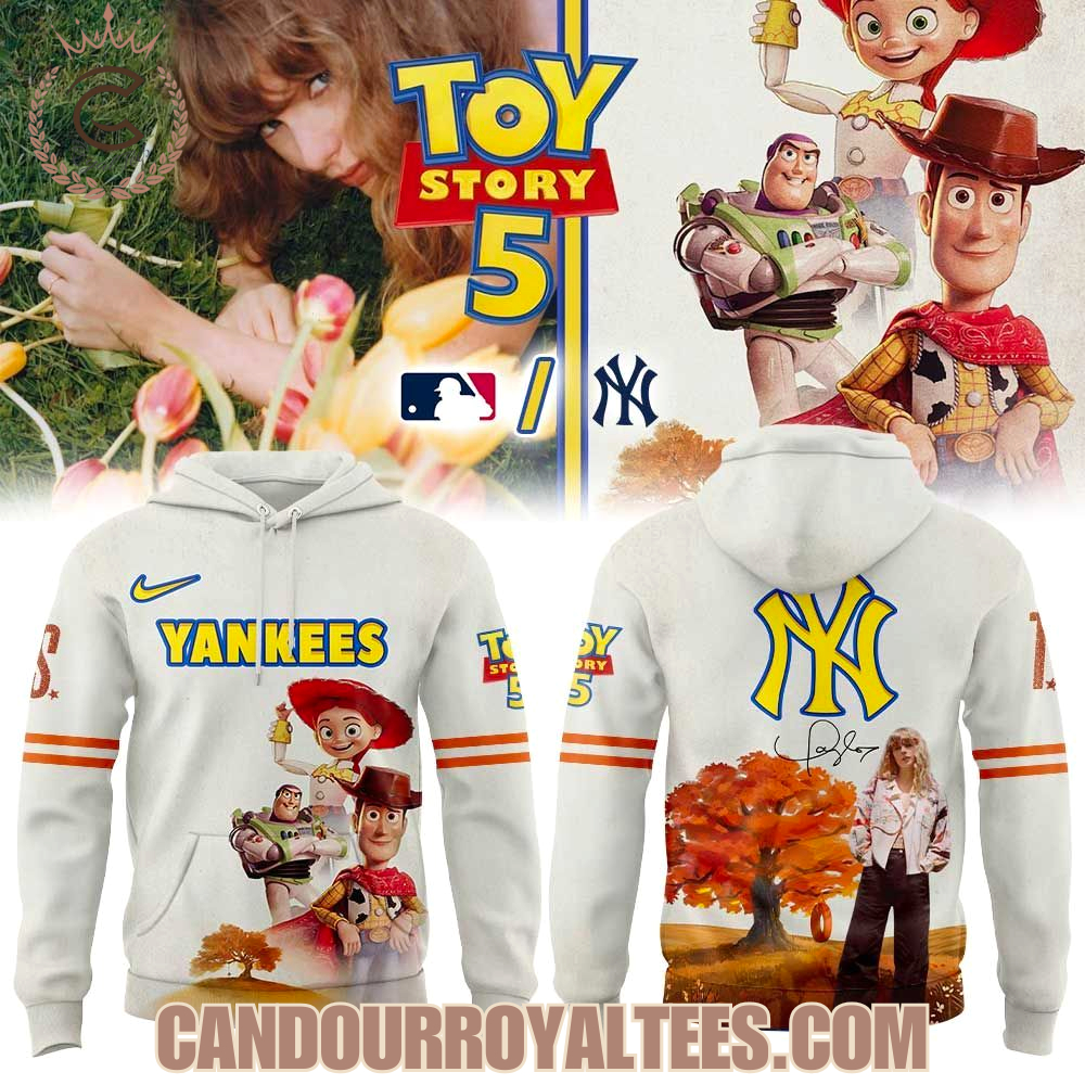 New York Yankees x Taylor Swift x Toy Story 5 Hoodie New York Yankees x Taylor Swift x Toy Story 5 Hoodie