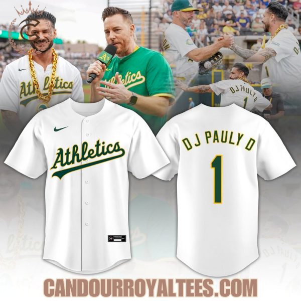 Oakland Athletics x DJ Pauly D In the House 2026 Jersey