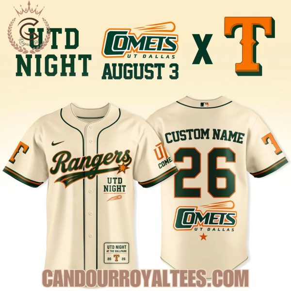 Rangers x University of Texas at Dallas Jersey