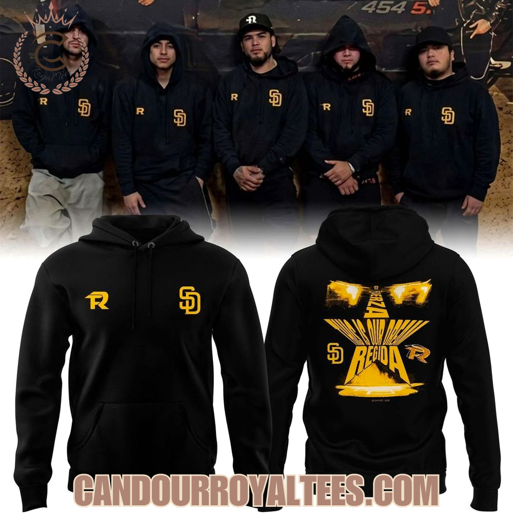 San Diego Padres 2026 x Fuerza Regida Hoodie San Diego Padres 2026 x Fuerza Regida Hoodie