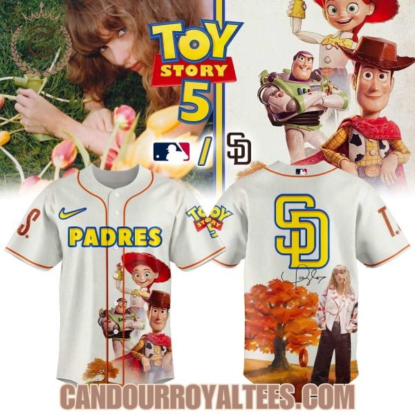 San Diego Padres x Taylor Swift x Toy Story 5 Jersey