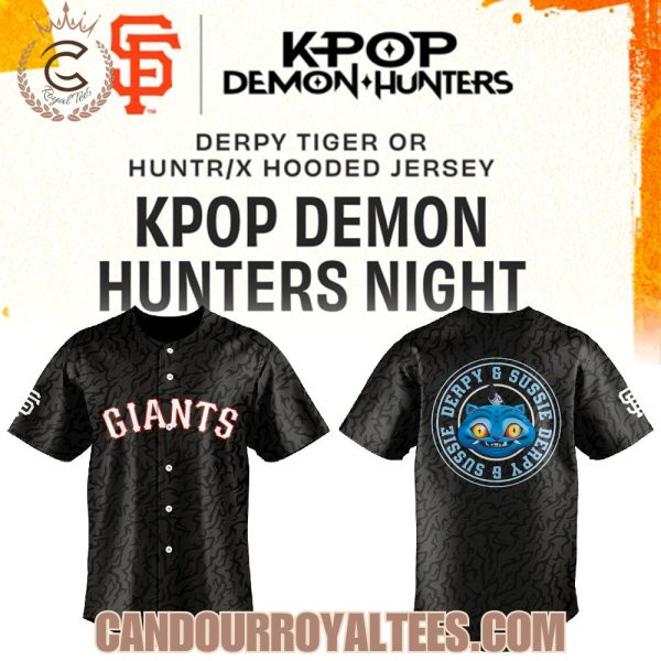 San Francisco Giants KPop Demon Hunters Night 2026 Jersey