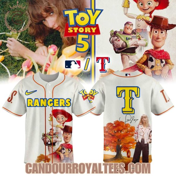 Texas Rangers x Taylor Swift x Toy Story 5 Jersey