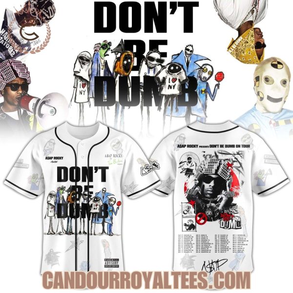 The Don’t Be Dumb Tour Asap Rocky Jersey