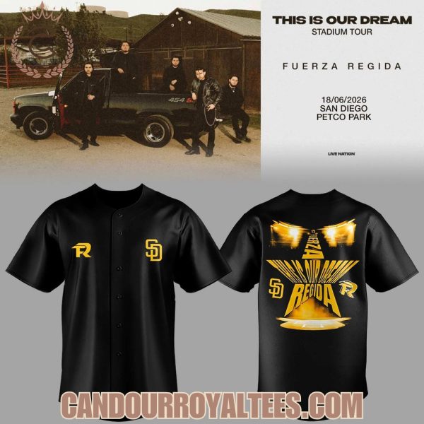 This Is Our Dream Stadium Tour 2026 At Petco Park, San Diego Baseball Jersey