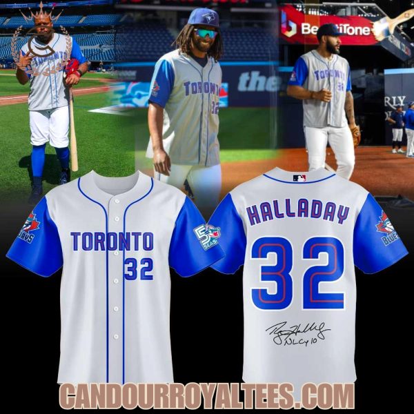 Toronto Blue Jays Roy Halladay Retro Jersey 2026 Jersey