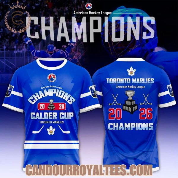 Toronto Marlies x American Hockey League Champions 2026 Tshirt, Hoodie