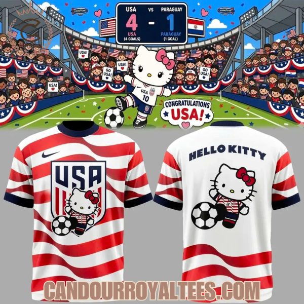 US Soccer x Hello Kitty T-Shirt, Hoodie