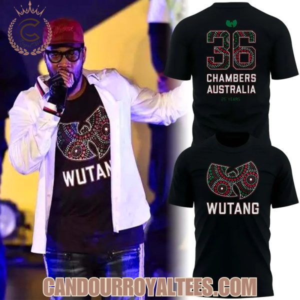 Wu Tang Chambers Australia 25 Years T-Shirt, Hoodie