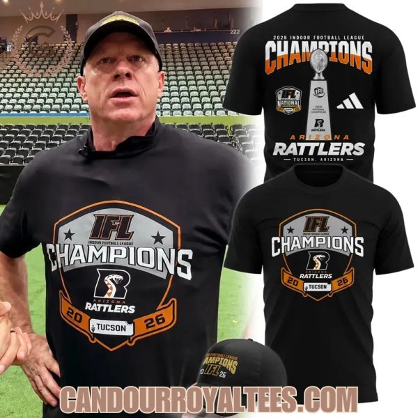 Arizona Rattlers 2026 IFL National Champions Tshirt