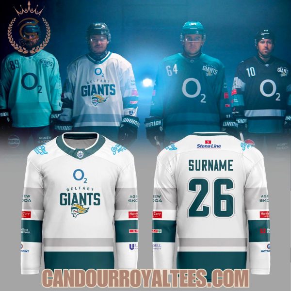 Belfast Giants 2026/27 Marking the beginning of a new era Hockey Jersey