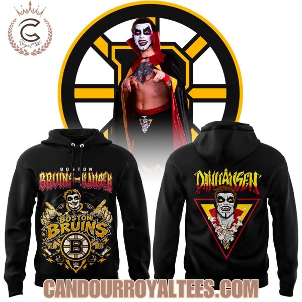 Boston Bruins x Danhausen WWE Friday Night Hoodie