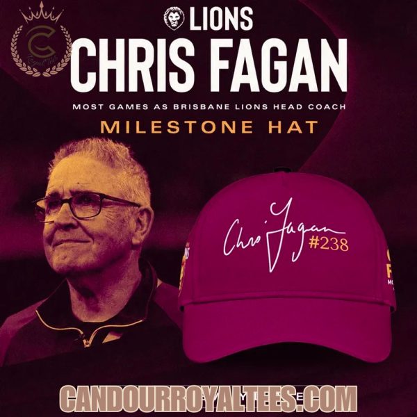 Brisbane Lions – Chris Fagan Milestone Hat