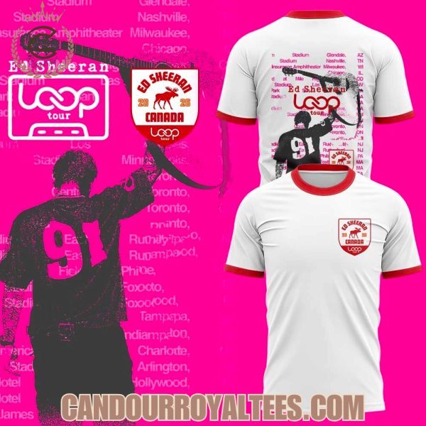 Ed Sheeran HQ x Exclusive Canada Loop Tour 2026 Tshirt, Hoodie