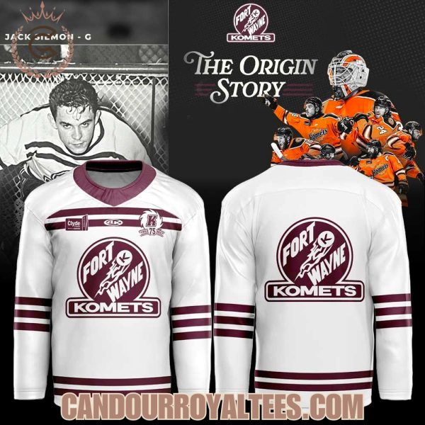 Fort Wayne Komets Where it all began 1952 Hockey Jersey
