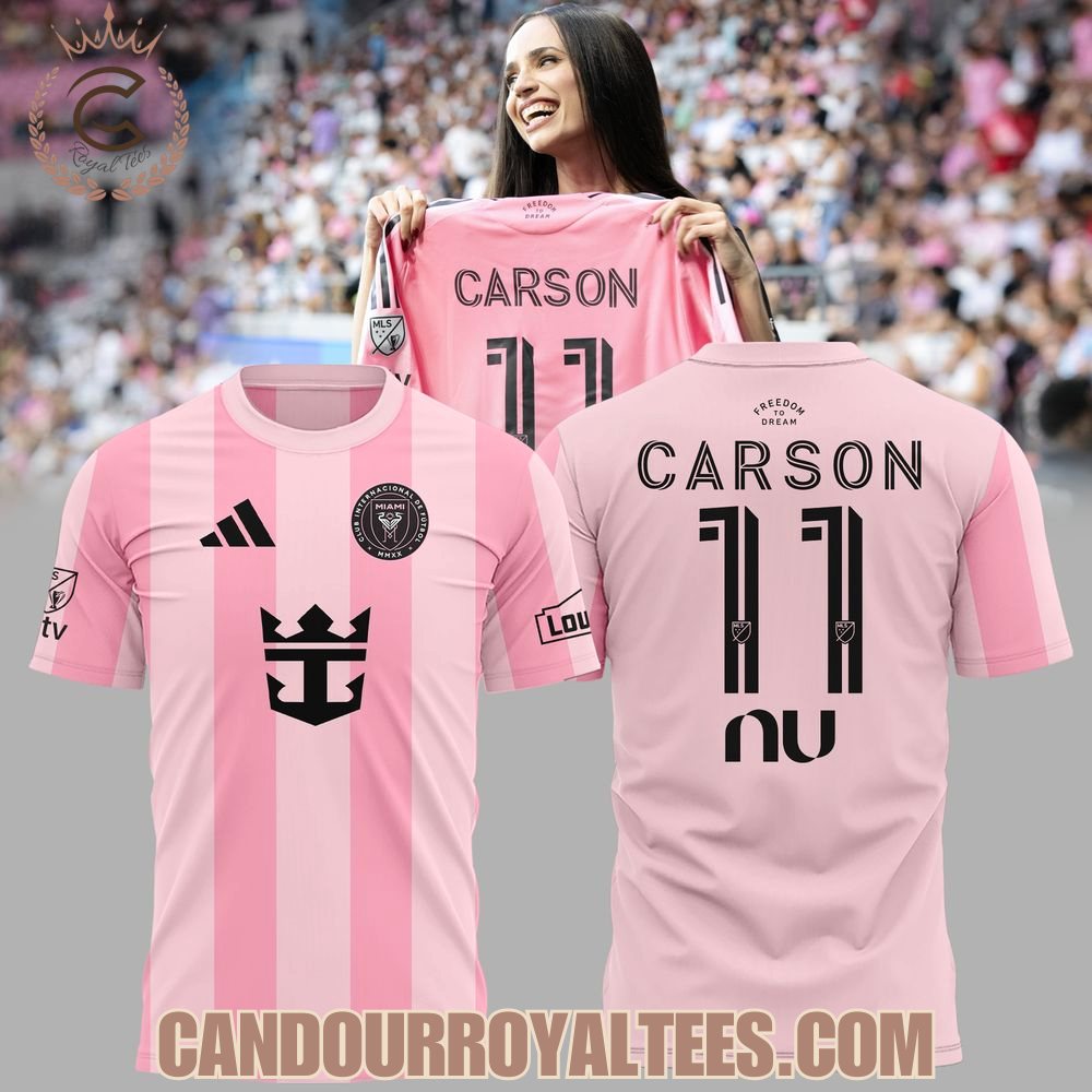 Inter Miami x Carson Tshirt Inter Miami x Carson Tshirt