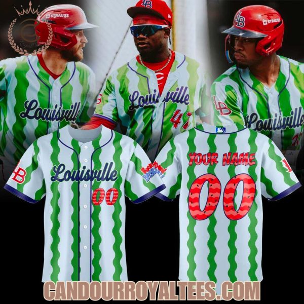 Louisville Bats Backyard Baseball Melonhead Jersey
