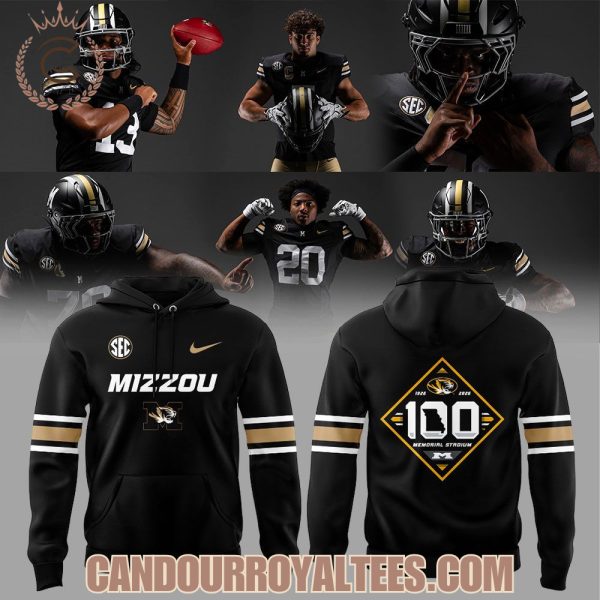 Mizzou Football Memorial Stadium 100th Anniversary edition Hoodie
